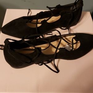 Black Flat Shoes